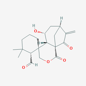 molecular formula C20H26O5 B018132 Trichorabdal A CAS No. 85329-59-5