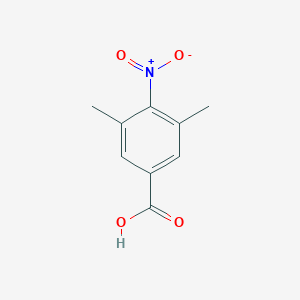 molecular formula C9H9NO4 B181323 3,5-二甲基-4-硝基苯甲酸 CAS No. 3095-38-3