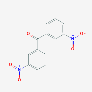 molecular formula C13H8N2O5 B181326 3,3'-Dinitrobenzophenone CAS No. 21222-05-9