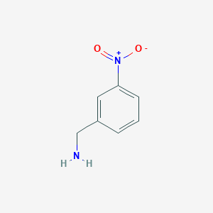 molecular formula C7H8N2O2 B181328 (3-硝基苯基)甲胺 CAS No. 7409-18-9
