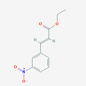 molecular formula C11H11NO4 B181331 3-硝基肉桂酸乙酯 CAS No. 5396-71-4