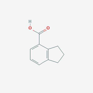 molecular formula C10H10O2 B181334 2,3-dihydro-1H-indene-4-carboxylic Acid CAS No. 4044-54-6