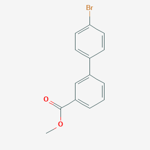 molecular formula C14H11BrO2 B181336 Methyl 3-(4-bromophenyl)benzoate CAS No. 149506-25-2