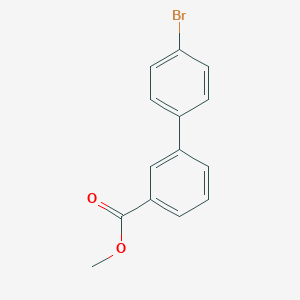 molecular formula C14H11BrO2 B181336 4'-Bromo-biphenyl-3-carboxylic acid methyl ester CAS No. 149506-25-2