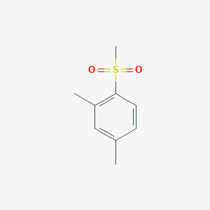 molecular formula C9H12O2S B181340 2,4-Dimethyl-1-(methylsulfonyl)benzene CAS No. 6462-28-8