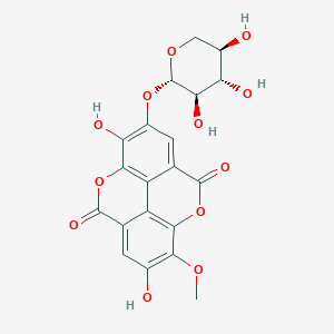 molecular formula C20H16O12 B181341 Ducheside A CAS No. 176665-78-4