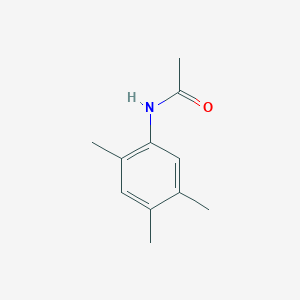 molecular formula C11H15NO B181342 N-(2,4,5-trimethylphenyl)acetamide CAS No. 88166-77-2