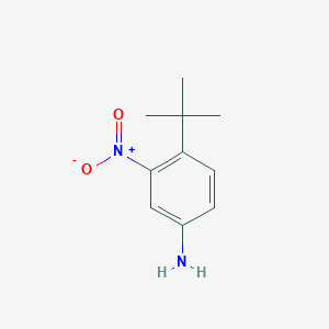 molecular formula C10H14N2O2 B181344 4-叔丁基-3-硝基苯胺 CAS No. 31951-12-9