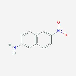 molecular formula C10H8N2O2 B181346 6-Nitronaphthalen-2-amine CAS No. 3230-35-1