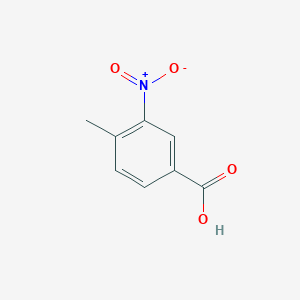 molecular formula C8H7NO4 B181349 4-Methyl-3-nitrobenzoic acid CAS No. 96-98-0