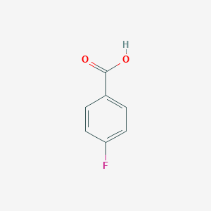 molecular formula C7H5FO2 B181352 4-氟苯甲酸 CAS No. 456-22-4