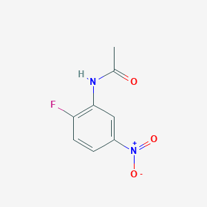 molecular formula C8H7FN2O3 B181357 N-(2-fluoro-5-nitrophenyl)acetamide CAS No. 454-07-9