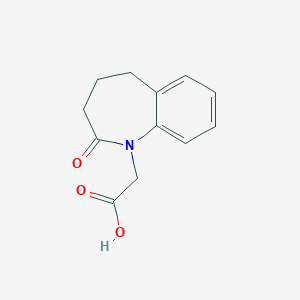 2-(2-oxo-2,3,4,5-tetrahydro-1H-1-benzazepin-1-yl)acetic acid