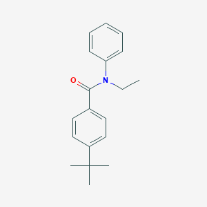 molecular formula C19H23NO B181368 4-tert-butyl-N-ethyl-N-phenylbenzamide CAS No. 70019-99-7