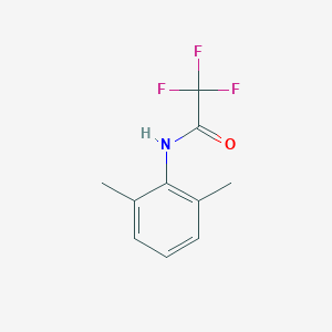 molecular formula C10H10F3NO B181379 N-(2,6-dimethylphenyl)-2,2,2-trifluoroacetamide CAS No. 7497-27-0
