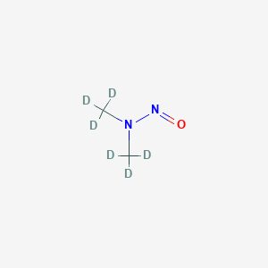 molecular formula C2H6N2O B018138 N,N-bis(trideuteriomethyl)nitrous amide CAS No. 17829-05-9