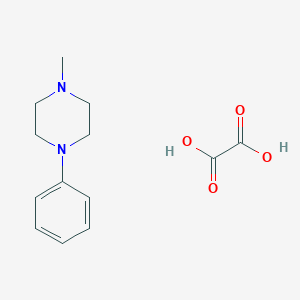 molecular formula C13H18N2O4 B181380 Piperazine, 1-methyl-4-phenyl-, oxalate CAS No. 13480-21-2