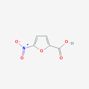 molecular formula C5H3NO5 B181385 5-Nitro-2-furoic acid CAS No. 645-12-5