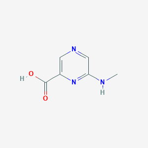 molecular formula C6H7N3O2 B181394 6-(Methylamino)pyrazine-2-carboxylic acid CAS No. 54409-13-1