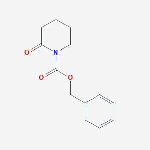 molecular formula C13H15NO3 B181402 Benzyl 2-oxopiperidine-1-carboxylate CAS No. 106412-35-5