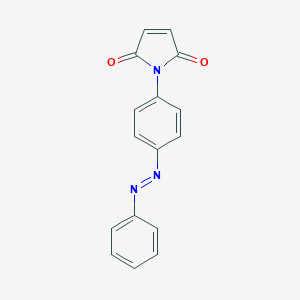 molecular formula C16H11N3O2 B181403 N-(p-Phenylazophenyl)maleimide CAS No. 136733-06-7