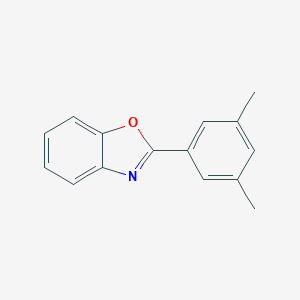 molecular formula C15H13NO B181418 2-(3,5-Dimethylphenyl)-1,3-Benzoxazole CAS No. 154715-81-8