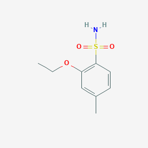 molecular formula C9H13NO3S B181424 2-Ethoxy-4-methylbenzenesulfonamide CAS No. 199590-76-6