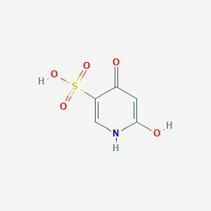 molecular formula C5H5NO5S B181429 4,6-二羟基吡啶-3-磺酸 CAS No. 163137-36-8