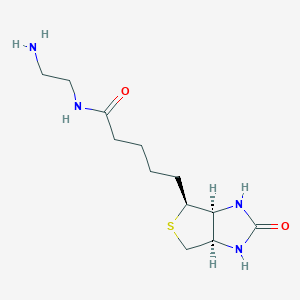 molecular formula C12H22N4O2S B018143 Biotin-EDA CAS No. 111790-37-5