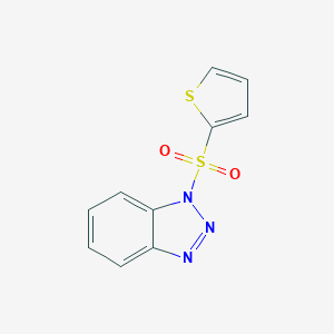 molecular formula C10H7N3O2S2 B181432 1-(2-Thienylsulfonyl)-1H-benzotriazole CAS No. 394245-72-8