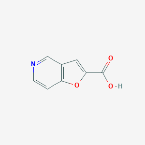 molecular formula C8H5NO3 B181433 呋喃并[3,2-c]吡啶-2-甲酸 CAS No. 112372-16-4