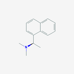 molecular formula C14H17N B181436 (R)-(+)-N,N-二甲基-1-(1-萘基)乙胺 CAS No. 119392-95-9