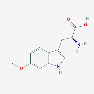 molecular formula C12H14N2O3 B181437 (S)-2-Amino-3-(6-methoxy-1H-indol-3-yl)propanoic acid CAS No. 16730-11-3