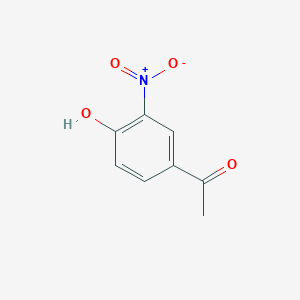molecular formula C8H7NO4 B018145 4'-Hydroxy-3'-nitroacetophenone CAS No. 6322-56-1