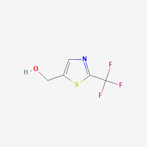 molecular formula C5H4F3NOS B181452 (2-(Trifluoromethyl)thiazol-5-yl)methanol CAS No. 131748-97-5