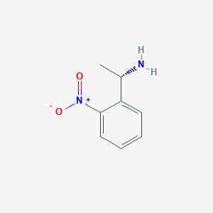 molecular formula C8H10N2O2 B181453 (s)-1-(2-Nitrophenyl)ethanamine CAS No. 198756-82-0
