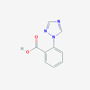 molecular formula C9H7N3O2 B181461 2-(1H-1,2,4-triazol-1-yl)benzoic acid CAS No. 138479-54-6