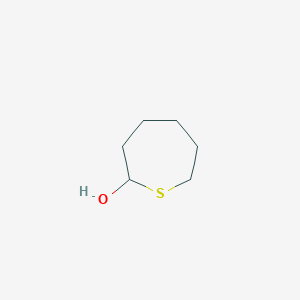 molecular formula C6H12OS B181463 Thiepan-2-ol CAS No. 14769-30-3