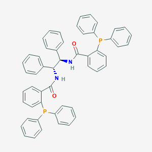 molecular formula C52H42N2O2P2 B181466 N,N'-[(1R,2R)-1,2-Diphenyl-1,2-ethanediyl]bis[2-diphenylphosphinobenzamide] CAS No. 138517-62-1