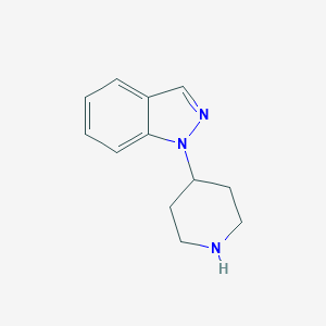 molecular formula C12H15N3 B181468 1-(Piperidin-4-yl)-1H-indazole CAS No. 170438-69-4