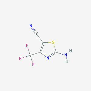 2-Amino-4-(trifluoromethyl)thiazole-5-carbonitrile
