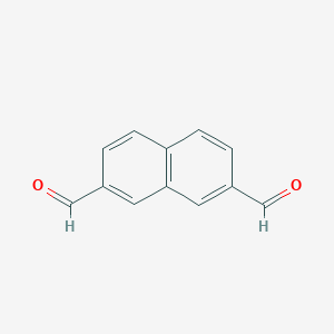 molecular formula C12H8O2 B181479 Naphthalene-2,7-dicarbaldehyde CAS No. 19800-49-8