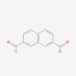 molecular formula C12H8O2 B181479 2,7-Naphthalenedicarboxaldehyde CAS No. 19800-49-8