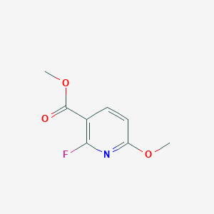 molecular formula C8H8FNO3 B181480 Methyl 2-fluoro-6-methoxynicotinate CAS No. 117671-03-1