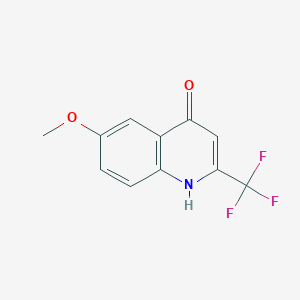 6-Methoxy-2-(trifluoromethyl)quinolin-4-ol
