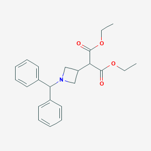 Diethyl (1-benzhydryl-3-azetidinyl)malonate