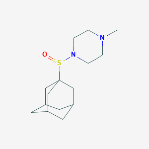 1-(1-Adamantylsulfinyl)-4-methylpiperazine
