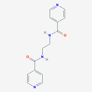 N-[2-(pyridine-4-carbonylamino)ethyl]pyridine-4-carboxamide