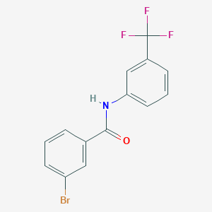 3-bromo-N-[3-(trifluoromethyl)phenyl]benzamide