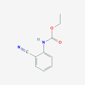 molecular formula C10H10N2O2 B181527 Ethyl N-(2-cyanophenyl)carbamate CAS No. 41534-70-7